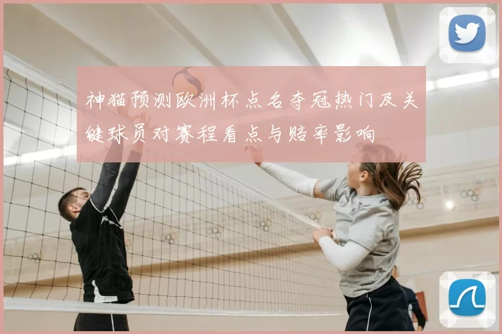 神猫预测欧洲杯点名夺冠热门及关键球员对赛程看点与赔率影响